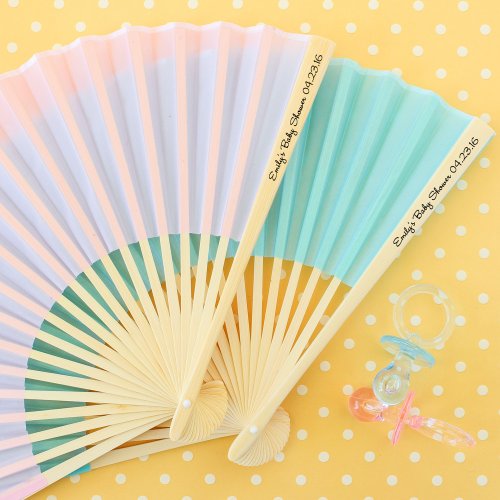 Personalized Silk Fans