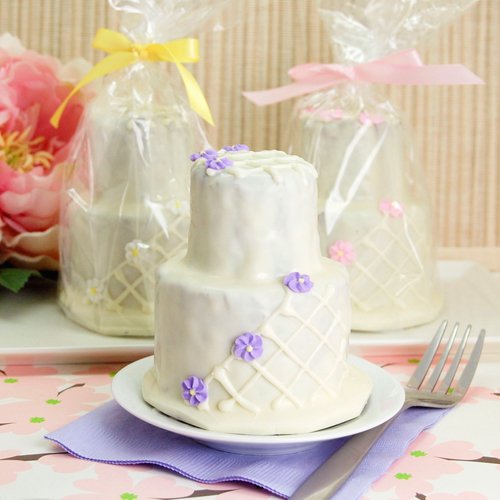 Personalized Two Tier Mini Cakes
