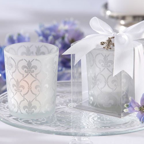 Fleur-De-Lis Tea Light Holders
