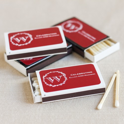 Personalized Wedding Matchboxes
