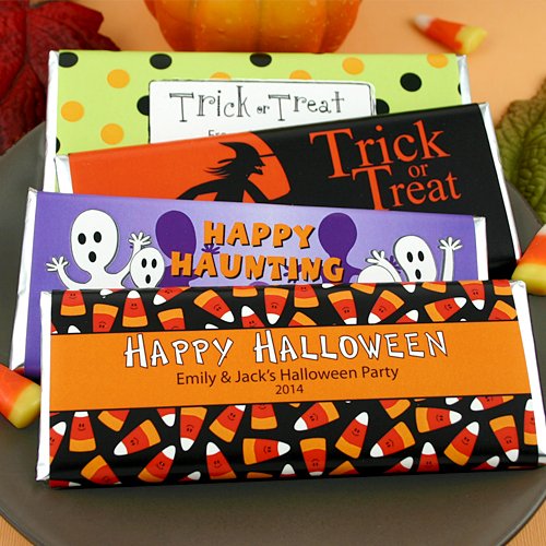 Personalized Halloween Hershey's Chocolate Bar