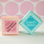 Personalized Diamond Baby Shower Labels