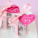 Personalized Heart Shaped Birthday Gift Tags