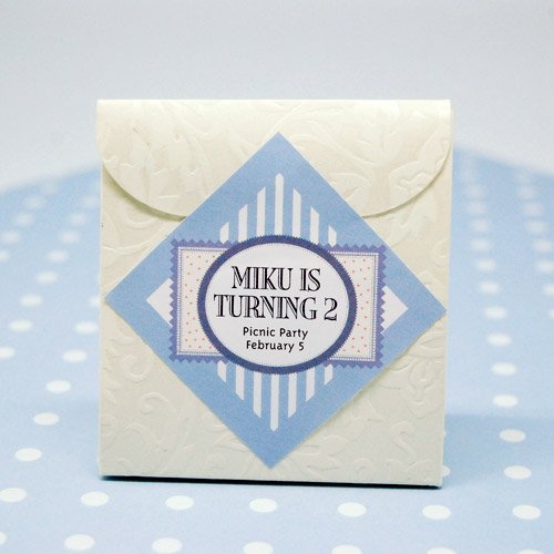 Personalized Diamond Birthday Labels