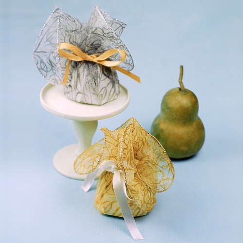 Sheer Italian Favor Wraps