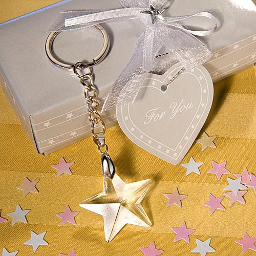 Crystal Star Key Chain