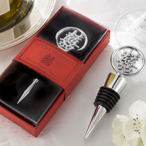 Double Happiness Chrome Bottle Stopper