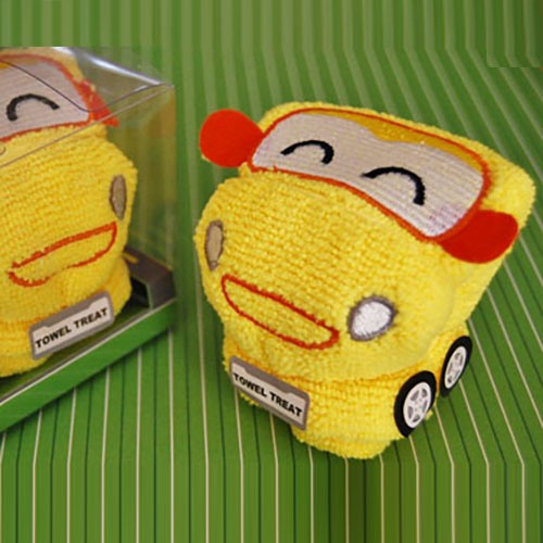 Cartoon Car Towel Favor