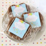 Personalized Baby Shower Chocolate Covered Pretzel