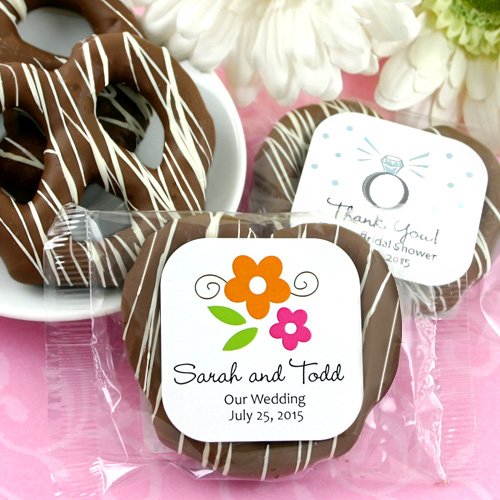 Personalized Chocolate Covered Pretzel