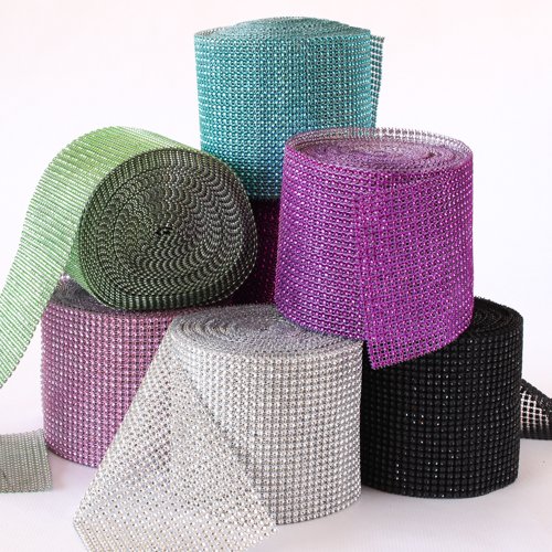 Diamond Rhinestone Ribbon