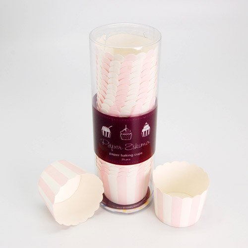 Pretty Stripes Baking Cups