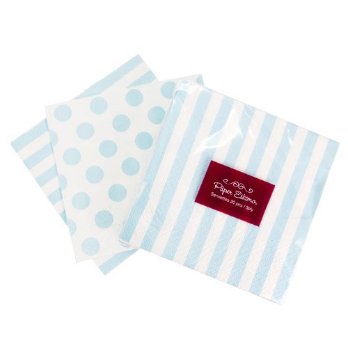 Dots and Stripes Paper Napkins