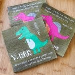 Dinosaur Party Napkins