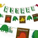 Dinosaur Party Garland