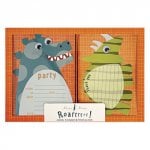 Dinosaur Party Invitations and Thank You Notes