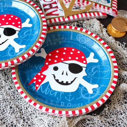 Pirate Party Plates