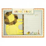 Animal Parade Party Invitations and Thank You Notes
