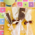 Birthday Number Chocolate Lollipop