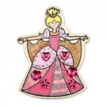 Decorate Your Own Wooden Princess Magnets