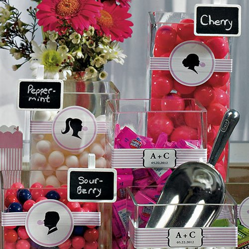 Mini Wooden Black Boards With Clips