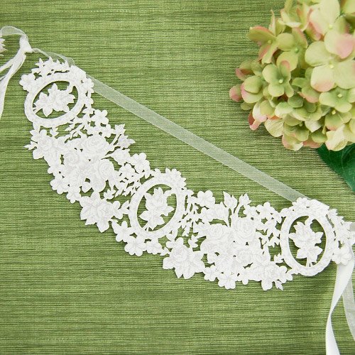 Classic White Floral Party Garland