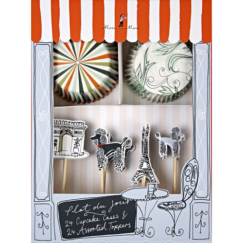 Chic Paris Party Cupcake Kit