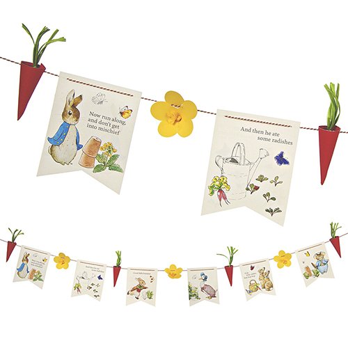 Peter Rabbit Party Garland