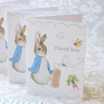 Peter Rabbit Party Thank You Notes