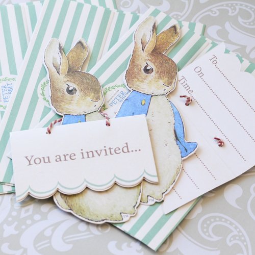 Peter Rabbit Party Invitations