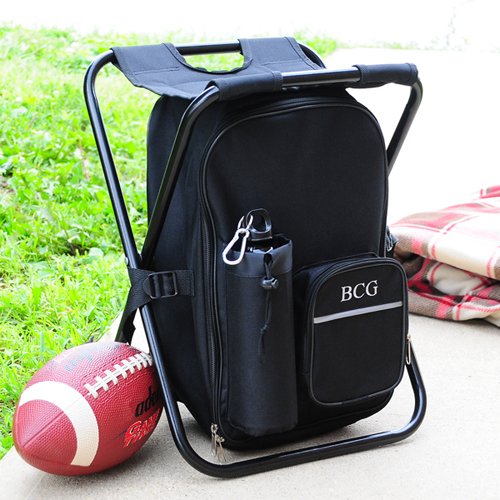 Personalized Tailgate Backpack Cooler Chair