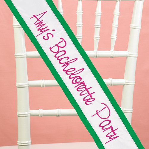 Personalized Custom Sash