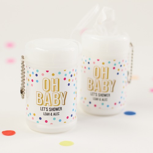 Personalized Mini Wet Wipes