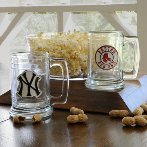 Personalized MLB Medallion Beer Mug