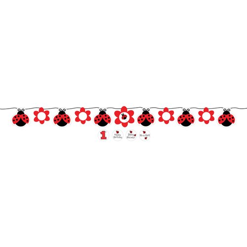 Ladybug Fancy Party Banner