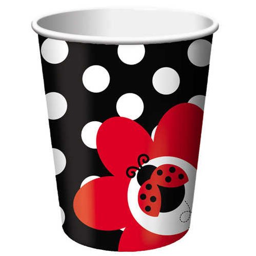 Ladybug Fancy 9 oz Hot/Cold Cups
