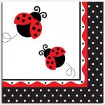 Ladybug Fancy Luncheon Napkins