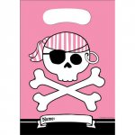 Pirate Parrty Pink Loot Bags