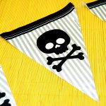 Pirate Parrty Flag Banner