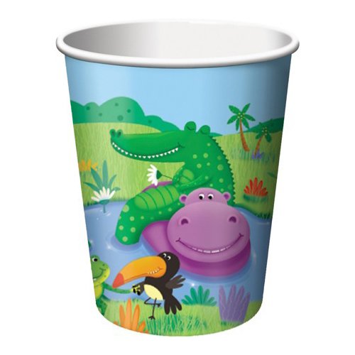 Jungle Buddies 9 oz. Cups