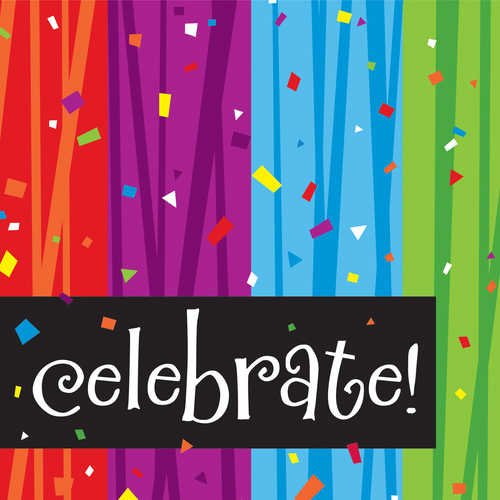 Celebrate Beverage Napkins