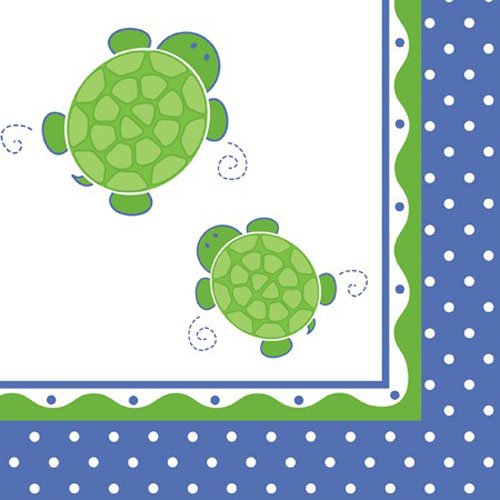 Turtle Luncheon Napkins