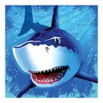 Shark Splash Luncheon Napkins