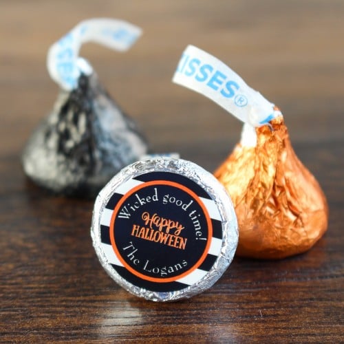 Personalized Halloween Hershey's Kisses