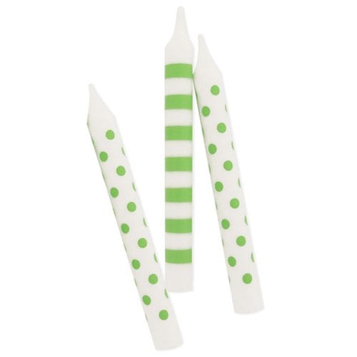 Stripes + Dots Party Candles
