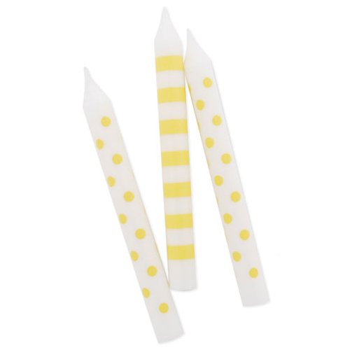 Stripes + Dots Party Candles