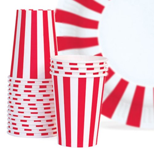 Bold Stripes Paper Cups