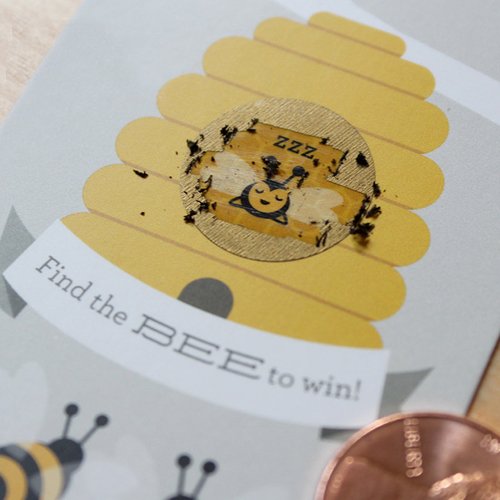 Beehive Scratch Cards Game