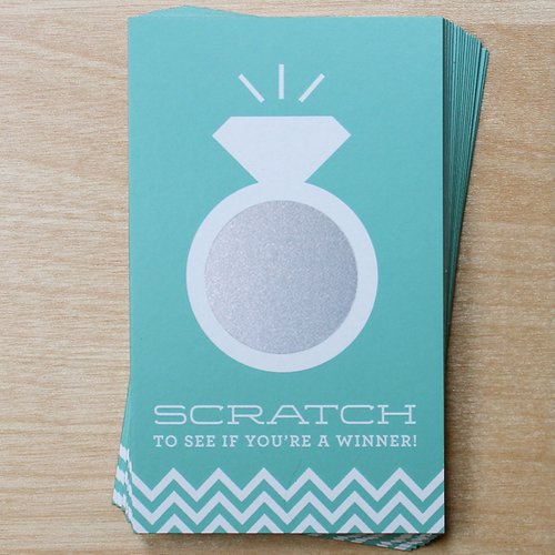 Wedding Ring Scratch Cards Game