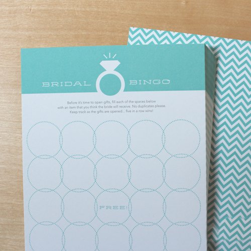 Wedding Ring Bingo Game